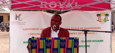 Lutte contre l’orpaillage clandestin : Le quatrième chantier-école ouvert à Nangbokro (Daoukro)