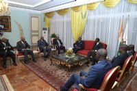 L’Association des ambassadeurs de Côte d’Ivoire à la retraite chez Ouattara