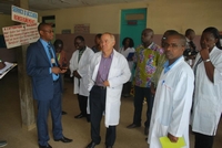 PNSSU: Dr Karim Kouyaté s’imprègne des réalités des services de santé scolaire et universitaire d’Abidjan