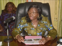 Viols et abus sexuels en milieu scolaire: la ministre de l’education Kandia Camara anime un point de presse