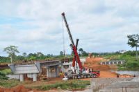 Nouveau pont de Bouaflé : un carrefour aménagé pour permettre la fluidité du trafic routier