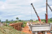 Le nouveau pont de Bouaflé garantit la sécurité des véhicules (transporteurs)