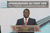 Inauguration du 3e Pont / Henri Konan Bédié : « Ce pont mérite un 2e mandat »