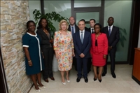 Comité national de surveillance / Lutte contre les pires formes de travail des enfants : La Première dame a échangé avec le vice-président des opérations Monde du Groupe Nestlé