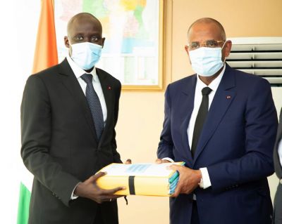Après le Premier ministre Patrick Achi le mardi 30 mars 2021 : Le secrétaire général de la Présidence Abdourahmane Cissé a pris fonction hier