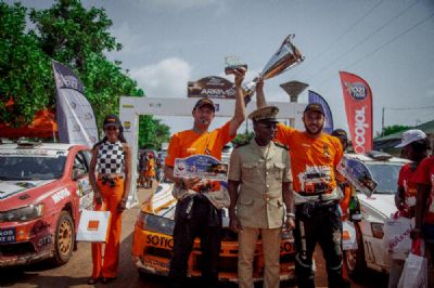 Sport automobile: Gary chaynes remporte le 7ème  rallye d’assinie et devient officiellement le champion de Côte d’Ivoire 2018