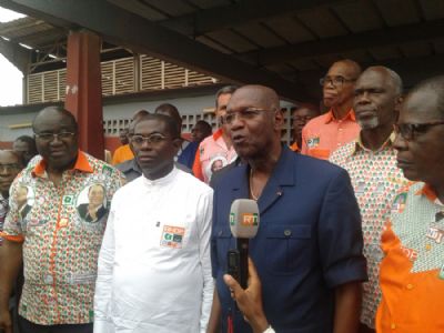 San-Pedro/Précongrès RHDP: Félix ANOBLE aux militants: 