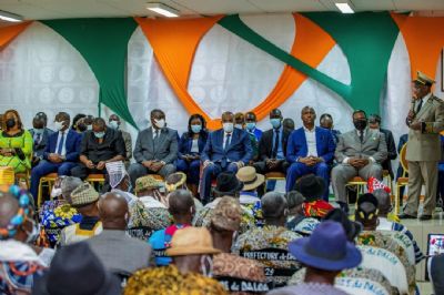 Haut Sassandra : le Premier Ministre Patrick Achi invite les chefs traditionnels à promouvoir la cohésion sociale dans la Région