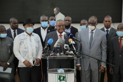 Conférence de presse de la CDRP suite aux propos du premier ministre lors du meeting de clôture de la visite d’Etat dans la région de la Marahoué : déclaration liminaire Ouattara Gnonzié