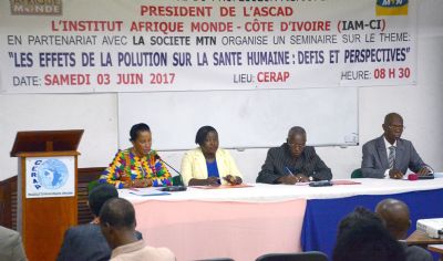 Santé : séminaire d’échanges et de partages sur les effets de la pollution sur la santé humaine