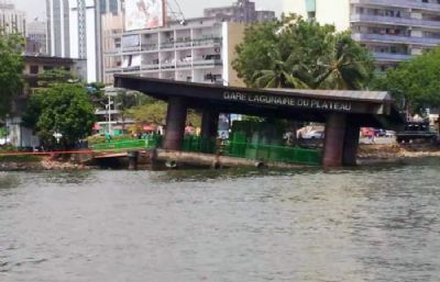 Après son effondrement : La gare lagunaire du plateau délocalisée
