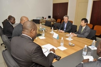 La direction générale du conseil du café-cacao reçoit l’association des chocolatiers sud-coréens