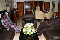 Santé/reçu par la ministre de santé et de la lutte contre le sida N’Dolamb  NGokwey (coordonnateur résident des nations unies) : « il est impossible de quitter la Cote d’Ivoire »