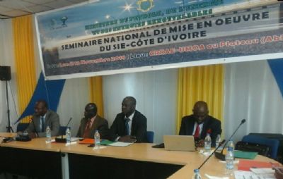 Les résultats annuels du SIE-UEMOA présentés à Abidjan