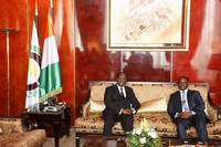 Audiences du chef de l`Etat: le Président Alassane Ouattara a reçu Guillaume Soro et signé le décret portant nomination de Me Jeannot Ahoussou