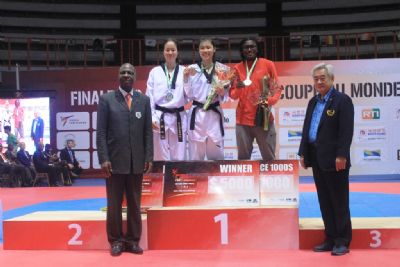 Taekwondo (Grands prix d’Abidjan 2017): Ruth Gbagbi remporte le bronze chez les -67kg Dames