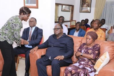 Décès des enfants Tchagba: La Ministre Mariatou Koné au chevet de la famille