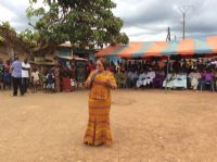 Touré Virginie aux populations de Doukouya (Oumé) en  prélude à la Visite d’Etat du Président dans le Gôh : La visite d’Etat n’a pas de coloration politique