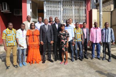 Visite dans les rédactions: Le quotidien ‘’Jour Plus’’ reçoit le Ministre Sidi TOURE