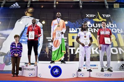 Taekwondo/Tournoi International de Paris 2017: Firmin Zokou se bronze
