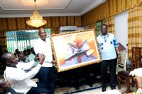 Echange de vœux: les cadres du Moronou chez le ministre Ahoua N’Doli