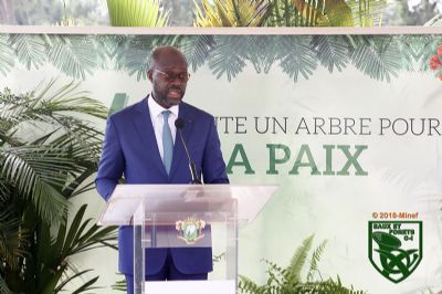 Journée de la Paix et Planting d’arbres: Discours du Ministre des Eaux et Forêts