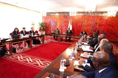 Le Chef de l’Etat a eu une séance de travail avec une Mission du FMI