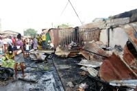 Abobo /Incendie :   Une partie du grand marché part en fumée, l’hôpital général touché