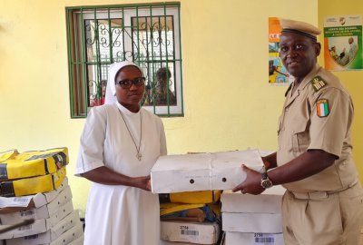 Action sociale : 200 cartons de viande de poulet offerts à quatre structures étatiques et sociales du département d’Aboisso