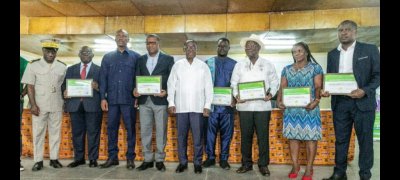 Aboisso - Reconnaissance de compétences : Le maire N'gouan Jérémie et son conseil distingués