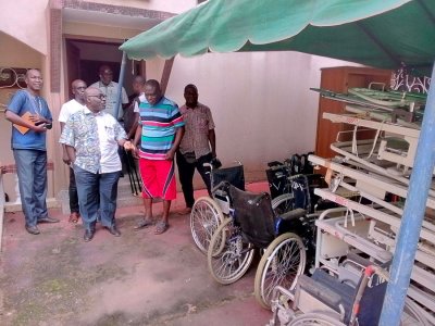 Aboisso / Secteur de la santé : Le maire N'gouan Jérémie équipe les centres de santé