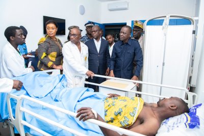 Accident survenu à Yamoussoukro : le ministre Amadou Koné exprime la compassion du gouvernement et annonce des sanctions