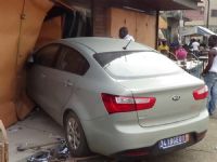 Angre Djibi 8e tranche / Accident de la circulation : Un véhicule défonce l’entrée d’un atelier de couture