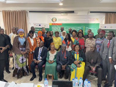Accord sur la Facilitation des Echanges (AFE) de l'OMC et la Zone de Libre Échange Continentale Africaine (ZLECAf): une trentaine de journalistes de la sous-région renforcent leur capacité à Abuja, au Nigeria