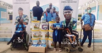 Action sociale : La fondation Mathias Doué fait des dons à l’Areea la Page Blanche