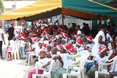 Adjamé : 300 enfants comblés de jeux et de cadeaux