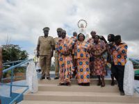 Fête de l`Assomption à Languibonou : le ministre Francois Albert Amichia invite les chrétiens à prier pour des élections apaisees et transparentes