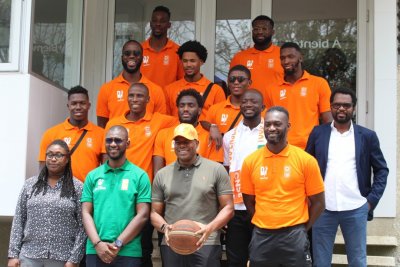 Afrobasket 2021 : les vice-champions d’Afrique de basketball reçus à Abidjan.net