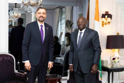 France : Le Vice-Président de la République a eu des entretiens avec les Dirigeants du FIDA, de l’UNICEF, de TV5 Monde et de la Banque Mondiale, à Paris