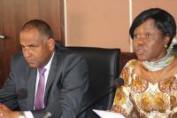 Projet d’aménagement et de bitumage de la route Tiébissou-Didiévi: 10 milliards signés, hier L’allocution de la ministre Kaba Nialé