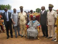 M’bengué-Poungbè:  le chef de village intronisé officiellement
