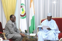 Le conseiller du président du Mali pour le Nord reçu par le président Ouattara