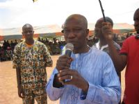 Politique Lataha  meeting  de soutien au président de la république