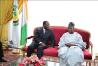 Audience du président de la République : Tête-à-tête Ouattara-Obansajo hier