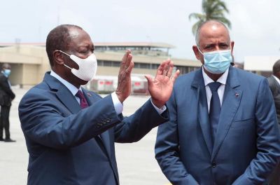 Alassane Ouattara a quitté Abidjan pour la France et le Congo