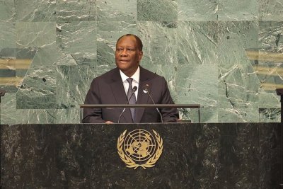 Allocution du Président de la République, S.E.M. Alassane OUATTARA, à la tribune de la 77e Session de l'Assemblée Générale des Nations Unies