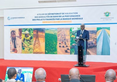  Amélioration de la performance des projets de développement de la Banque mondiale : le gouvernement ivoirien vise un taux de décaissement de 80% à l'avenir