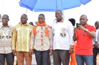 Ouaninou: Investiture du Secrétaire Départemental RDR Le Ministre Mamadou Sanogo fait don de 30 motos