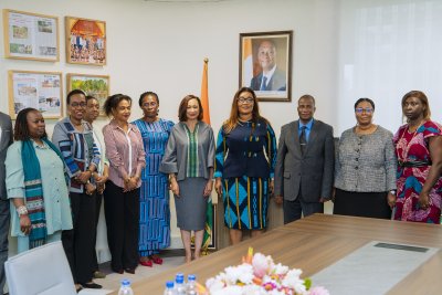 Animation des Maisons des chefs, promotion des Alliances interethniques : les ministres Françoise Remarck et Myss Belmonde Dogo échangent sur leurs approches communes 