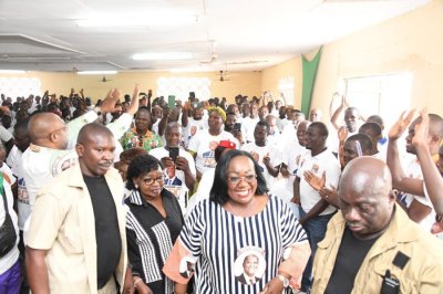 Rhdp Bloléquin Anne Ouloto et les militants analysent les mauvais des législatives 2021